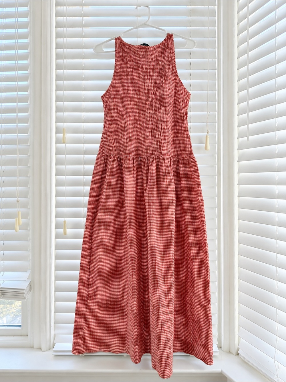 Zara Terez Red Gingham Midi Dress